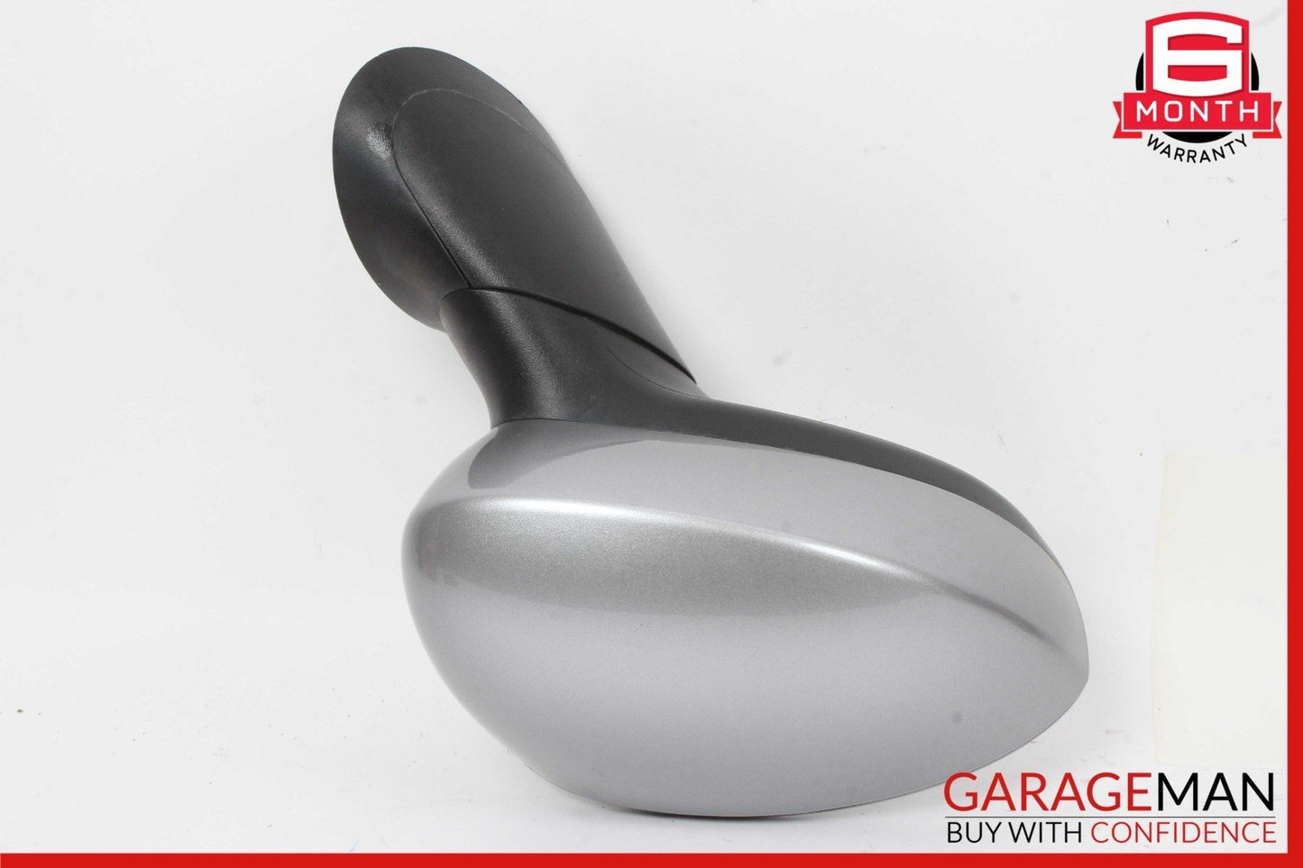12-19 Fiat 500E Front Right Passenger Side Door Rear View Mirror Gray OEM
