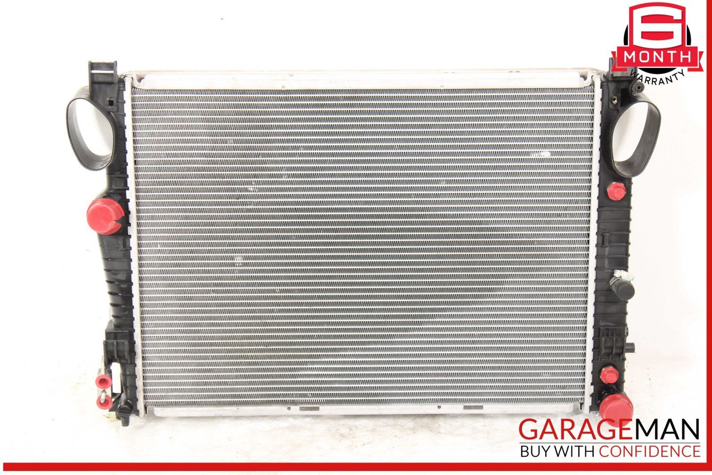 03-08 Mercedes R230 SL500 Engine Radiator A/C AC Air Condenser Oil Cooler Assy