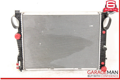 03-08 Mercedes R230 SL500 Engine Radiator A/C AC Air Condenser Oil Cooler Assy