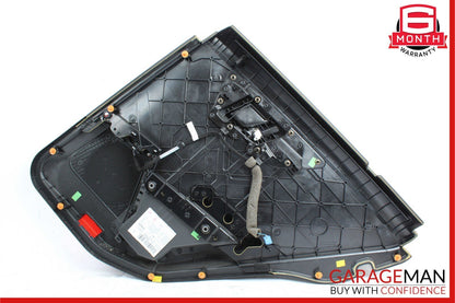 10-15 Mercedes X204 GLK250 GLK350 Rear Left Driver Interior Door Panel Black OEM