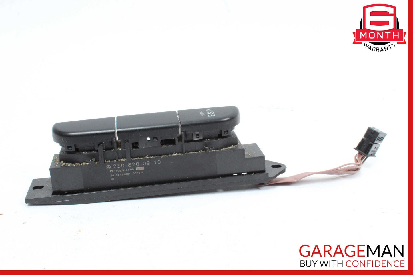 03-08 Mercedes R230 SL500 SL55 AMG Center Console ESP Switch Control Button OEM