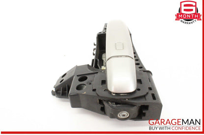 08-18 Audi Q5 S4 A4 A5 Rear Left Driver Side Exterior Door Handle Gray OEM