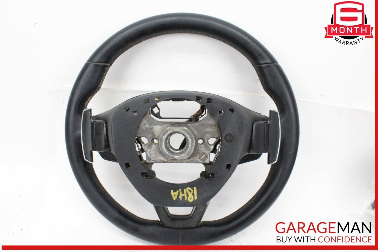 18-22 Honda Accord Sport Steering Wheel w/ Paddle Shifters Black OEM