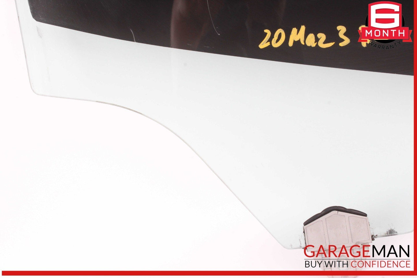 19-23 Mazda 3 Rear Left Driver Side Door Window Glass OEM