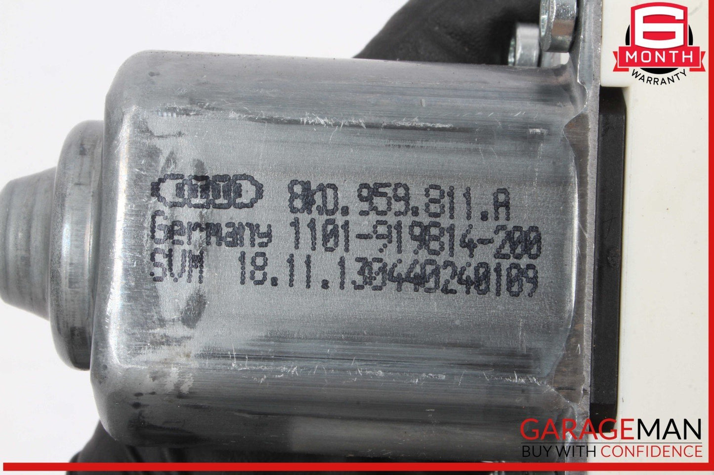 11-18 Porsche Cayenne 958 Rear Right Side Door Window Regulator Motor Unit OEM