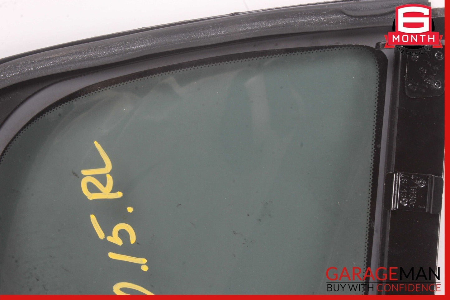 11-18 Volvo S60 Rear Left Driver Side Quarter Window Glass OEM