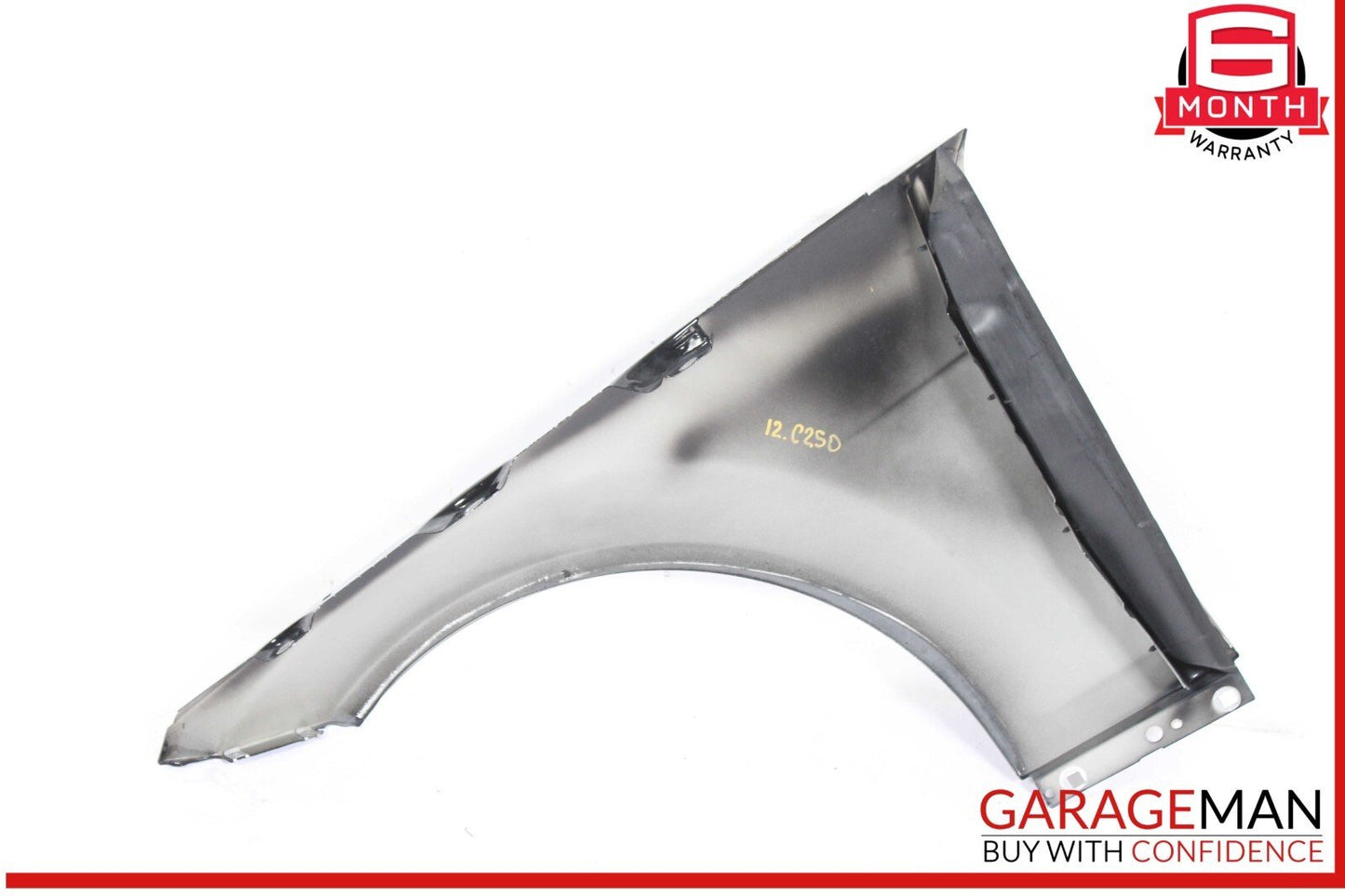 08-14 Mercedes W204 C250 C300 C350 Front Right Side Wing Fender Panel OEM