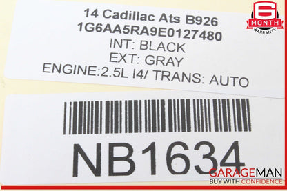 14 Cadillac ATS Rear Body Multifunctional Junction Fuse Box 23101721 OEM