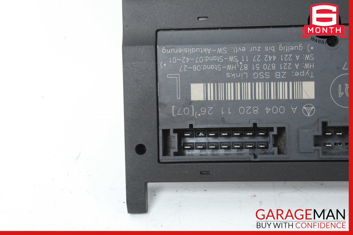 07-13 Mercedes W221 S550 S350 Front Left Driver Side Under Seat Control Unit OEM