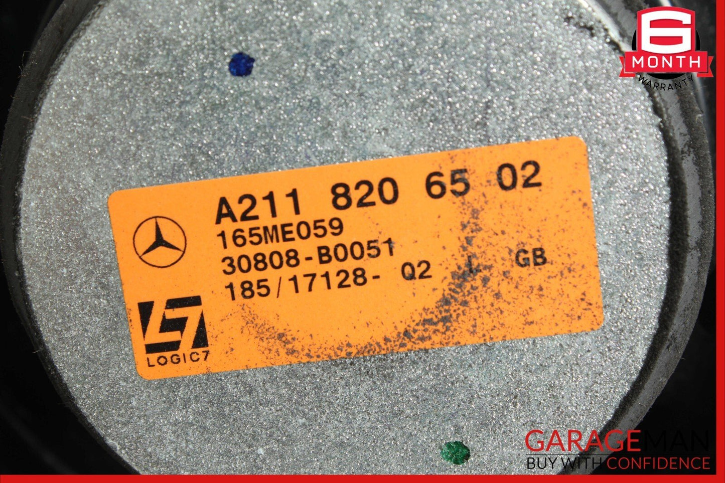 07-09 Mercedes W211 E350 E550 Front Left Side Door Sound Speaker Logic7 OEM