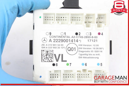 15-18 Mercedes W205 C300 C350e Front Left Side Door Control Module Unit OEM