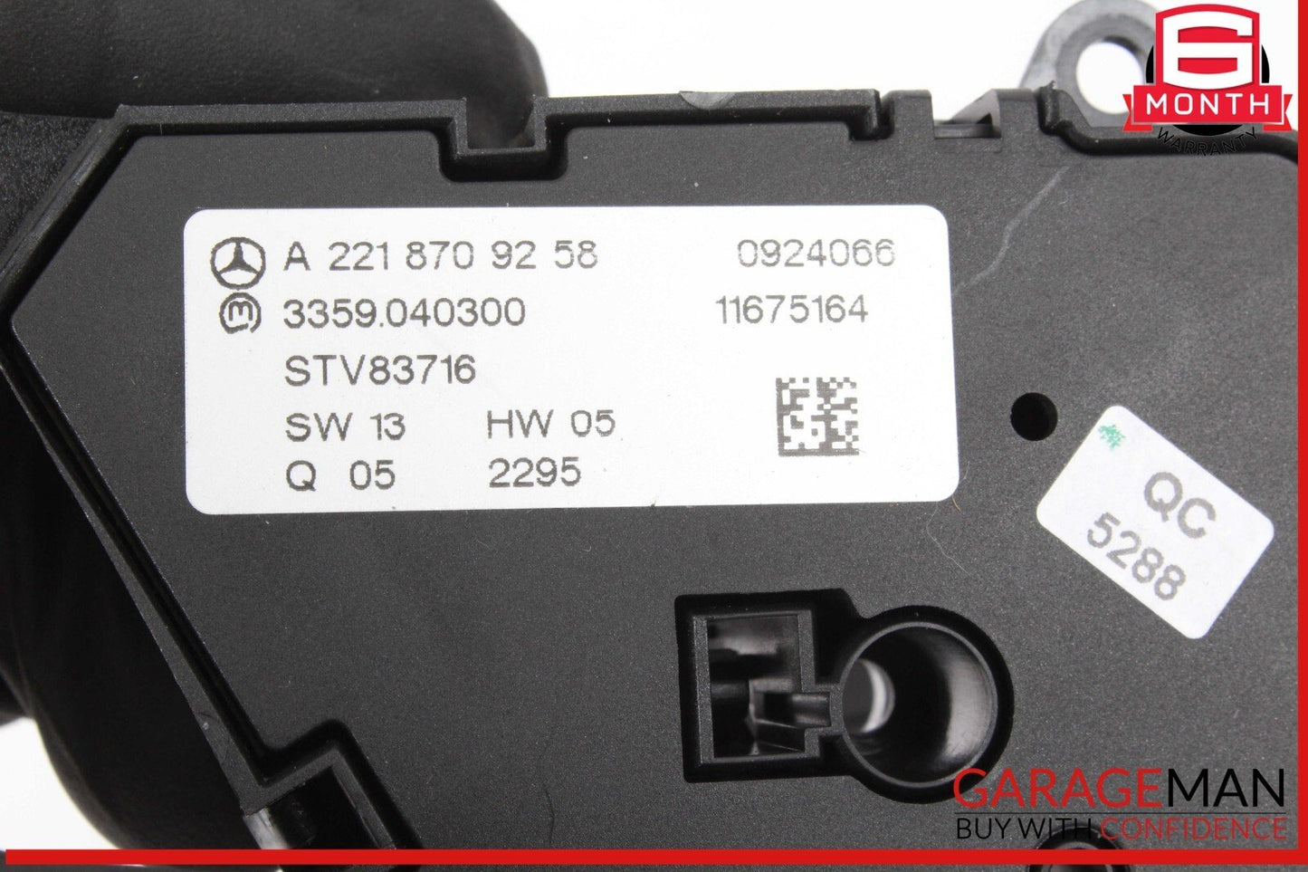 07-14 Mercedes W221 S550 Front Left Driver Seat Control Memory Switch OEM
