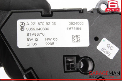 07-14 Mercedes W221 S550 Front Left Driver Seat Control Memory Switch OEM