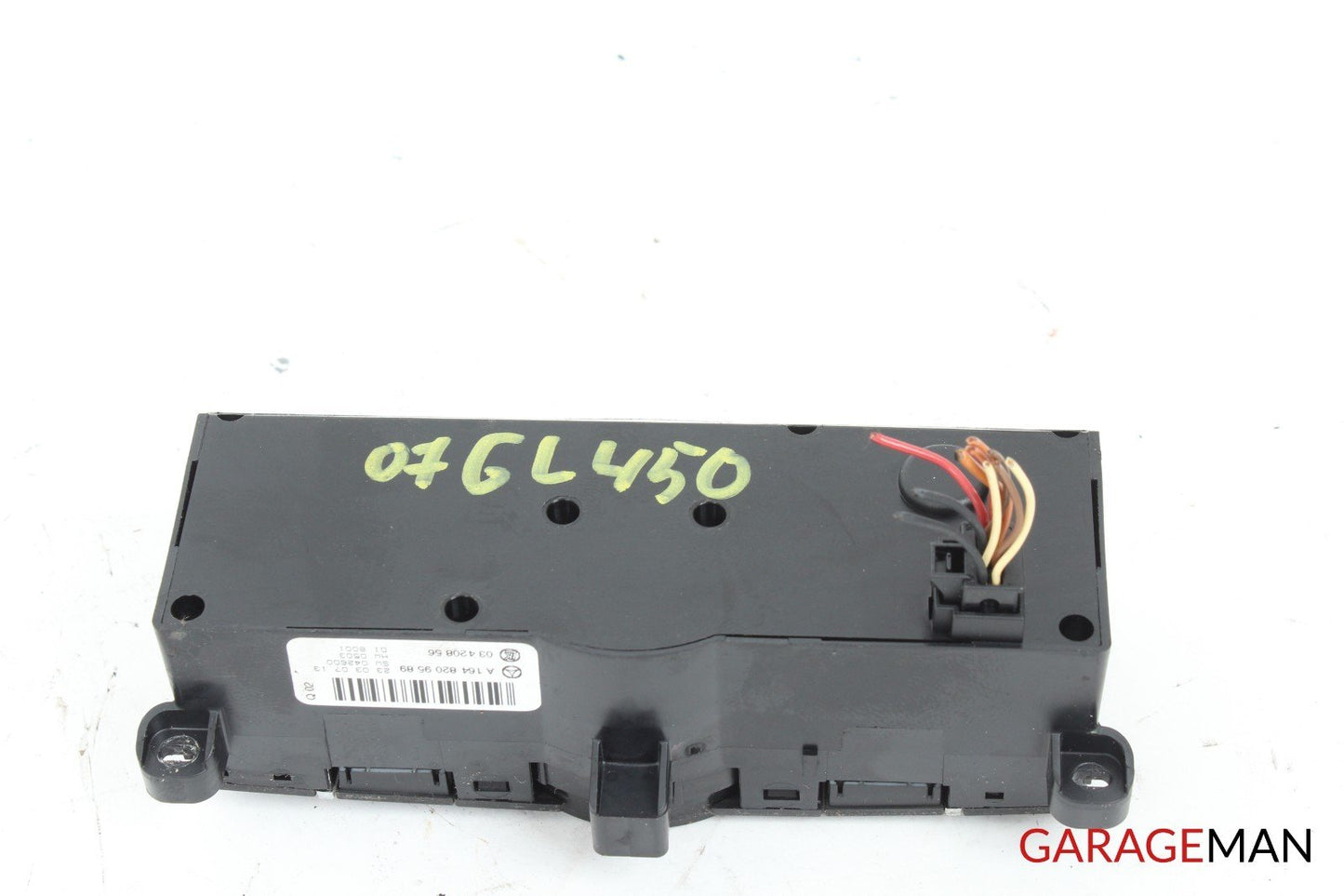 06-12 Mercedes X164 GL450 Rear AC A/C Heater Climate Control Switch A124 OEM