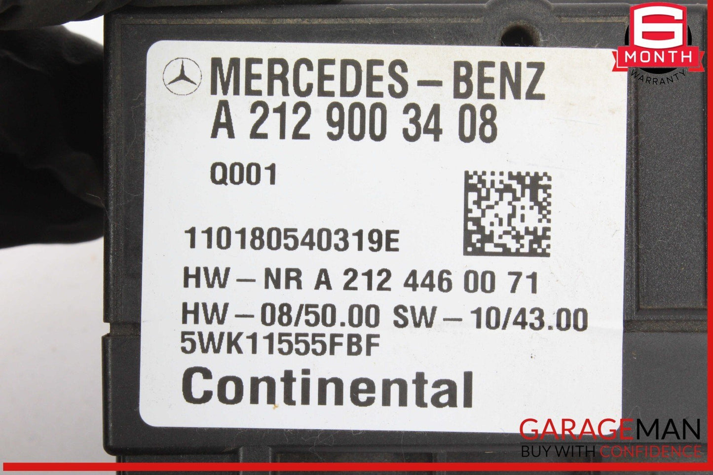 11-20 Mercedes W212 E350 Bluetec R350 S550 Fuel Pump Control Module Unit OEM