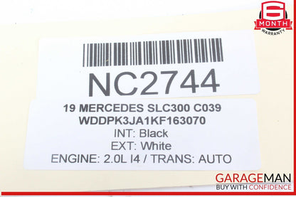 08-20 Mercedes R172 SLC300 C350 Front Right Side Curved Wishbone Control Arm OEM