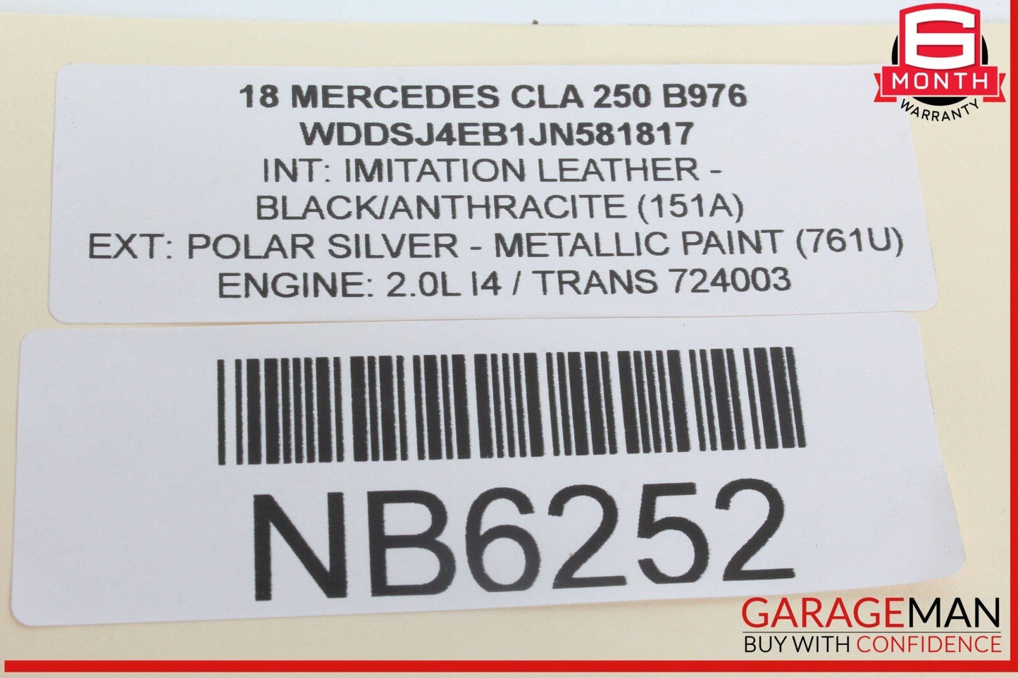 12-20 Mercedes W117 CLA250 Parking Brake Release Handle 2469050451 OEM