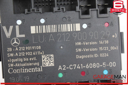 08-20 Mercedes R172 SLC43 AMG C300 CLS550 Front Left Side Door Control Module