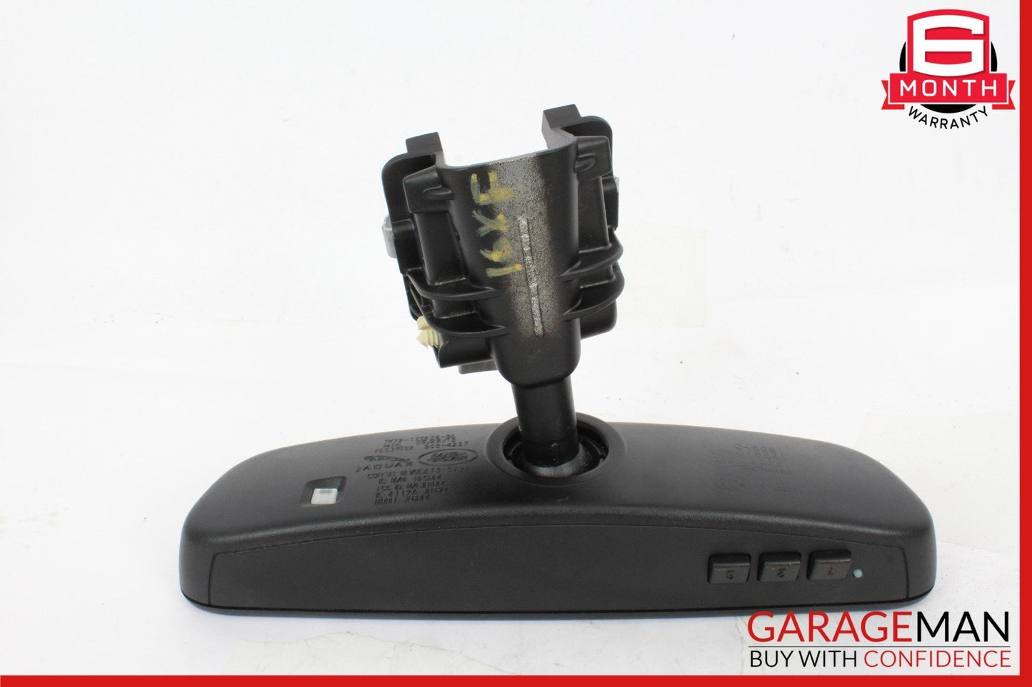 16-20 Jaguar XF Front Upper Windshield Interior Rear View Mirror Black OEM