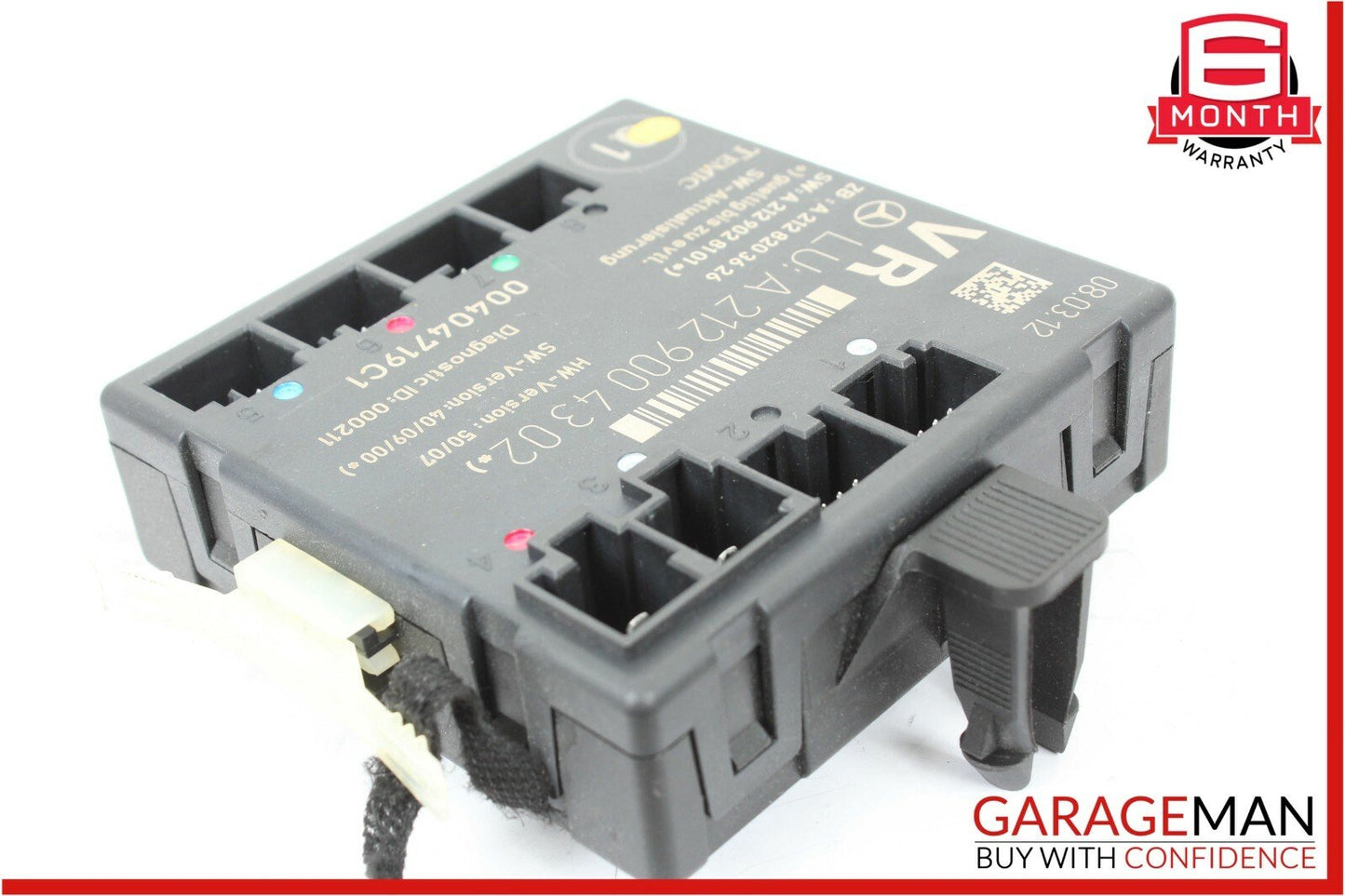 08-15 Mercedes W204 C250 C300 Front Right Passenger Side Door Control Module