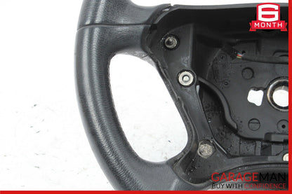 06-09 Mercedes W211 E350 CLS500 E550 4 Spoke Steering Wheel Black OEM