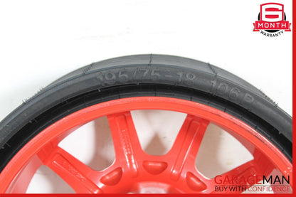 11-18 Porsche Cayenne 958 Emergency Spare Tire Wheel Donut Rim 18 18" OEM