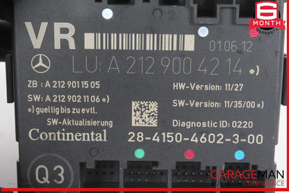 08-18 Mercedes W212 E350 C250 Front Right Passenger Side Door Control Module OEM