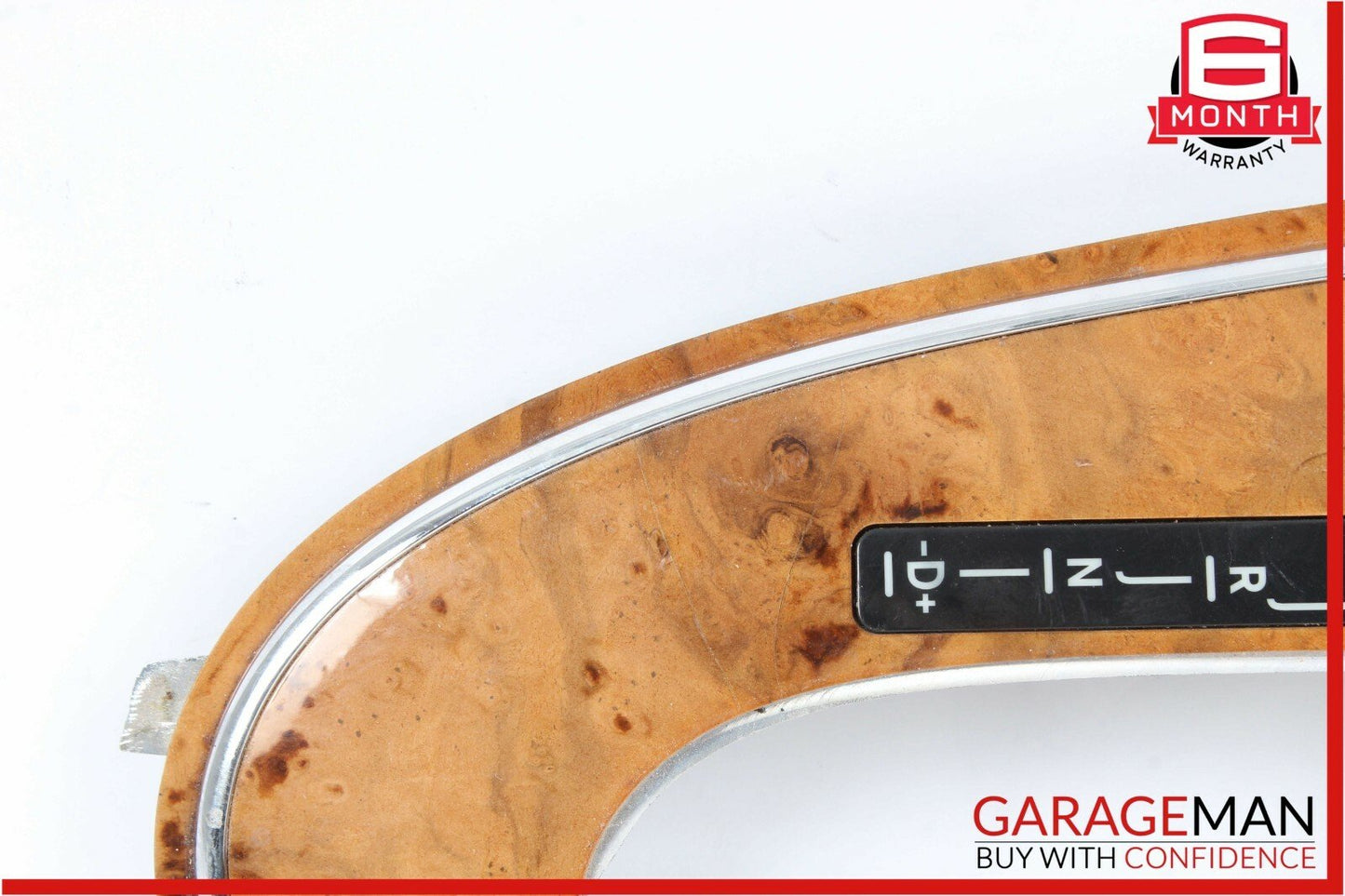 06-11 Mercedes W211 E350 CLS550 Center Console Shifter Trim Bezel Cover Wood OEM