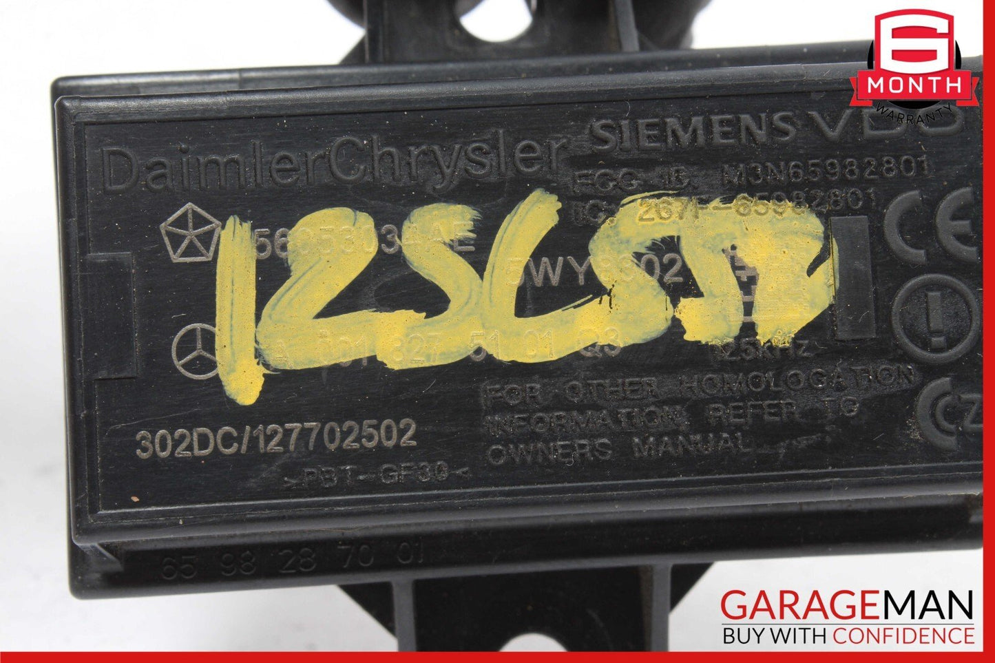 07-13 Mercedes W221 S550 CL63 AMG Tire Pressure Monitor Sensor Module Unit OEM