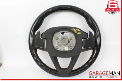 17-20 BMW 530E Steering Wheel w/ Paddle Shifters Black 32306866466 OEM