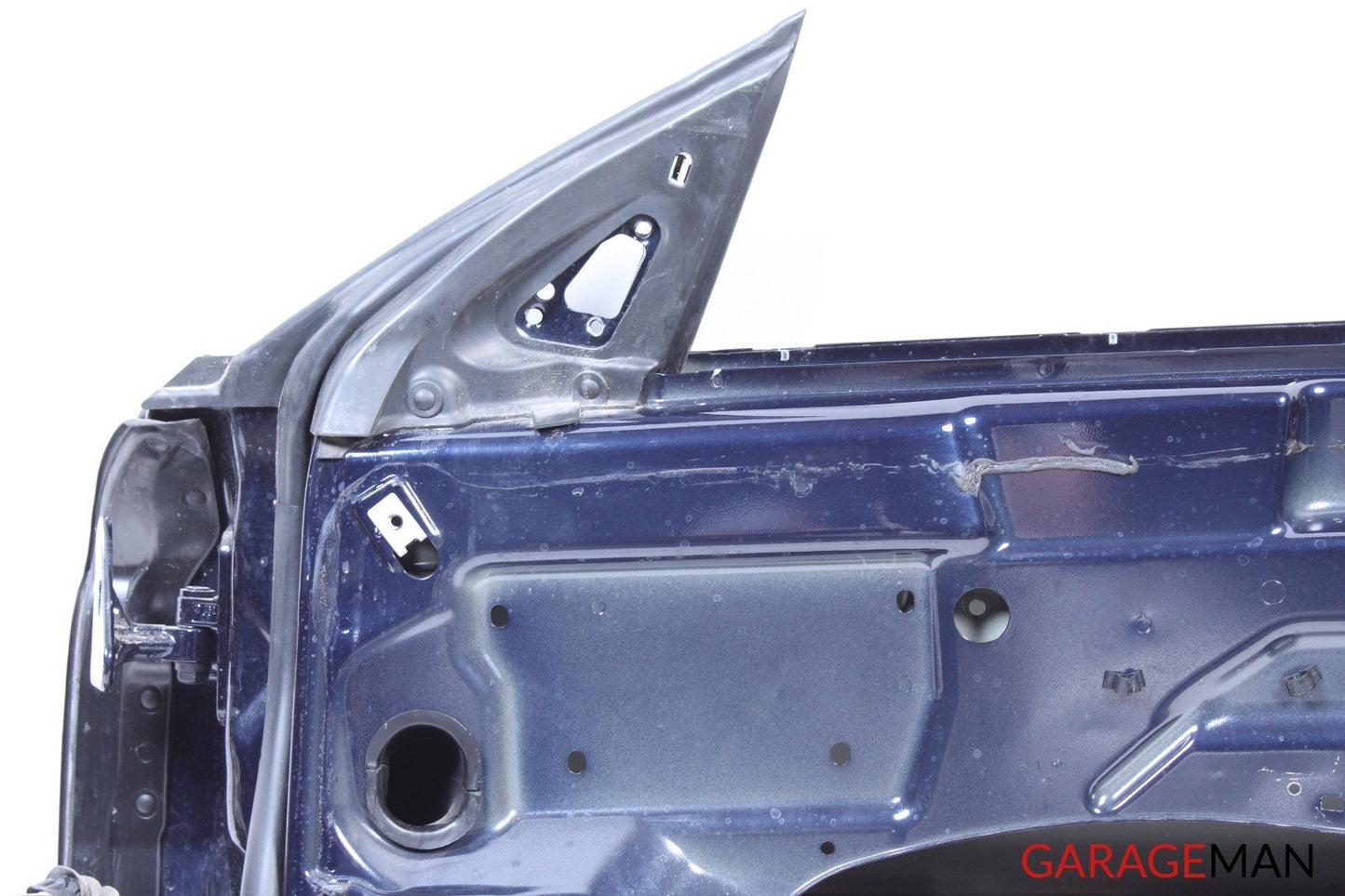 06-11 MERCEDES W219 CLS500 FRONT RIGHT PASSENGER SIDE DOOR SHELL BLUE OEM