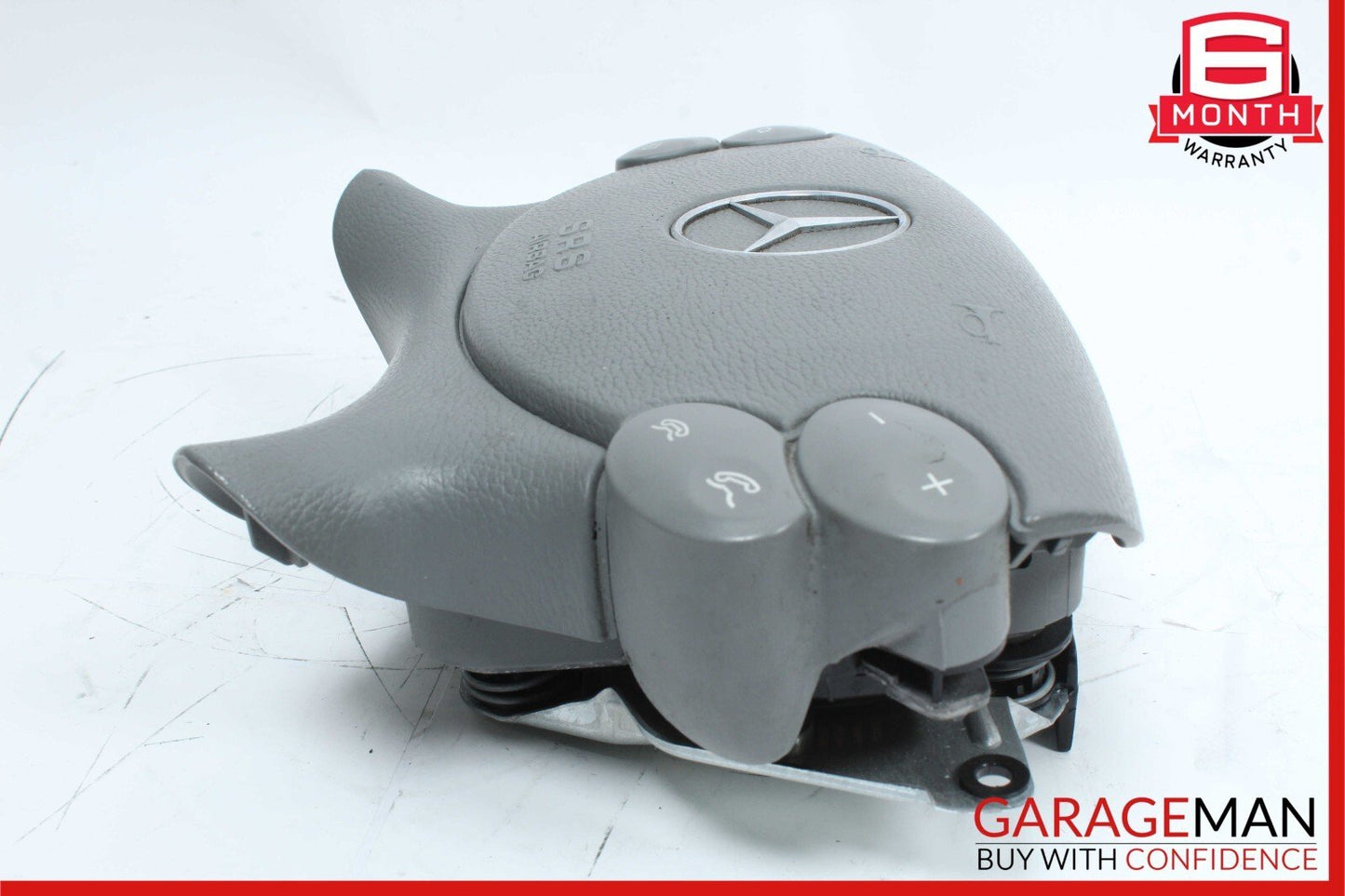 03-12 Mercedes W209 CLK500 E350 SL500 Steering Wheel Airbag Air Bag Grey