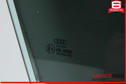 12-18 Audi S6 A6 Front Right Passenger Side Door Window Glass OEM