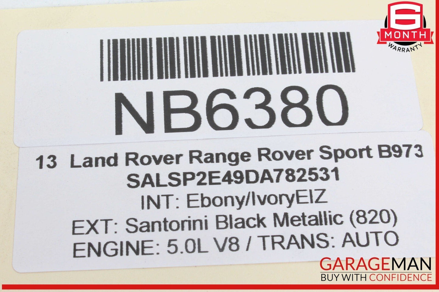 10-13 Land Rover Range Rover Sport Air Ride Suspension Control Valve Block OEM