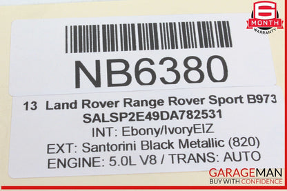 10-13 Land Rover Range Rover Sport Air Ride Suspension Control Valve Block OEM
