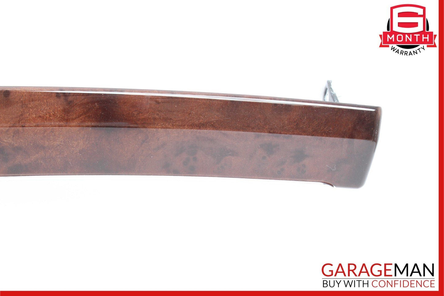 10-13 Mercedes W221 S550 S400 Center Dashboard Dash Trim Molding Brown Wood OEM
