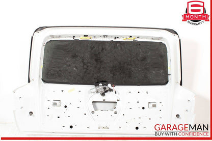 17-19 Audi Q7 Trunk Lid Liftgate Tailgate Hatch Shell White OEM
