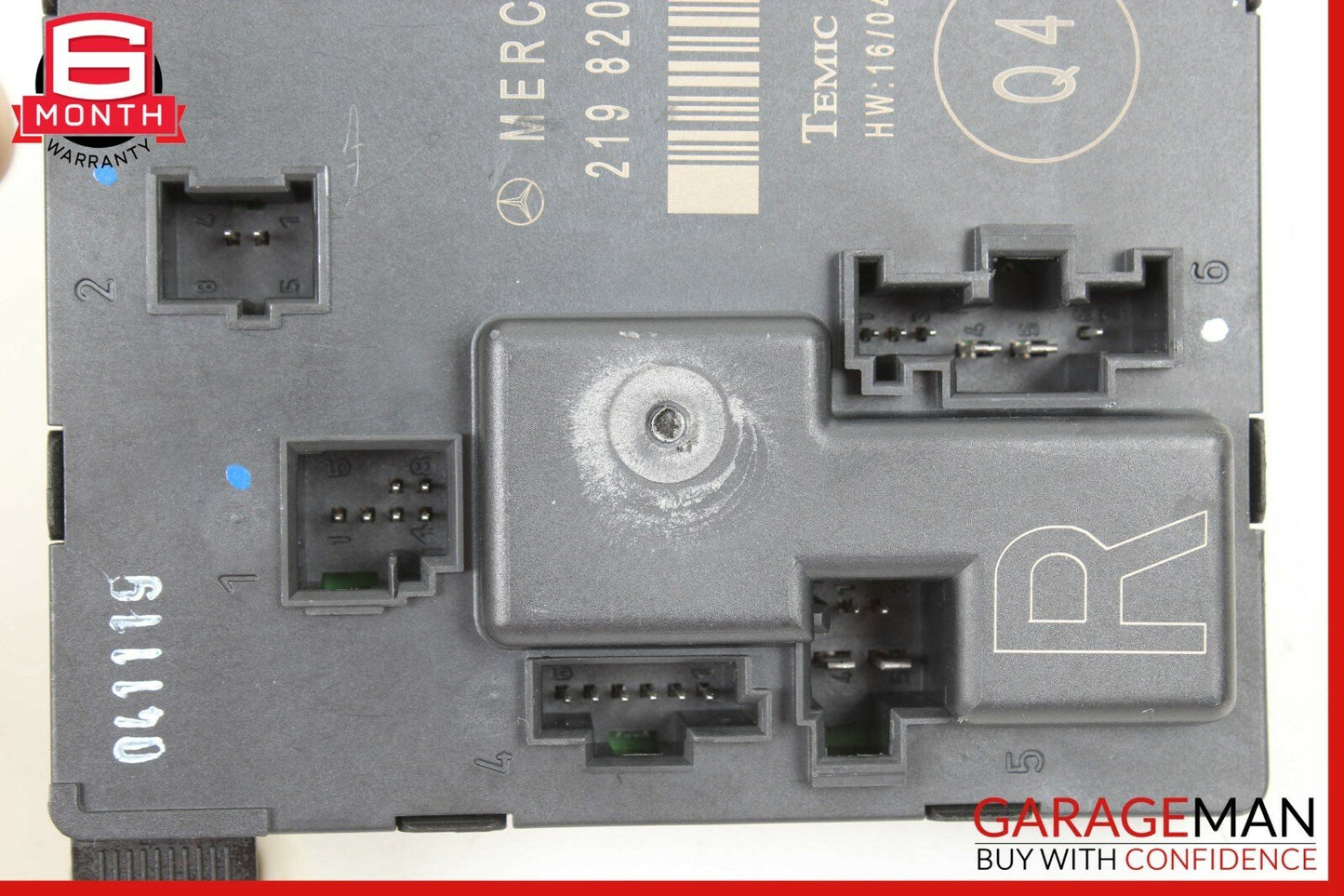 06-11 Mercedes W219 CLS500 Rear Right Passenger Side Door Control Module OEM