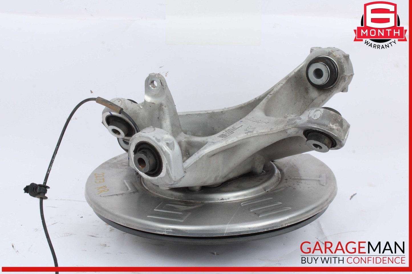 17-23 Tesla Model 3 Rear Right Passenger Side Spindle Knuckle w/ Rotor Disc OEM