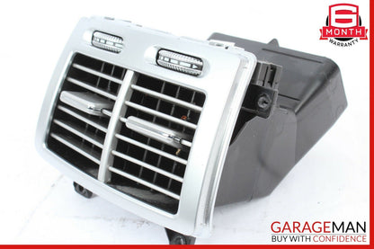 07-13 Mercedes W221 S400 S65 AMG Center Console Rear AC Vent Trim Silver OEM