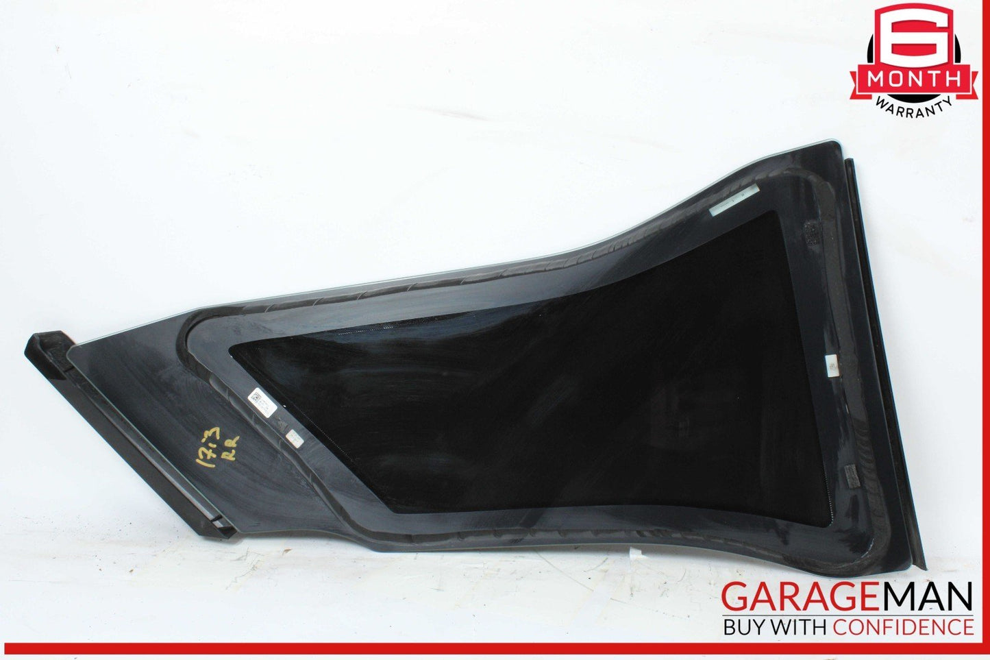 14-21 BMW i3 I01 Rear Right Passenger Side Quarter Window Glass 7288190 OEM