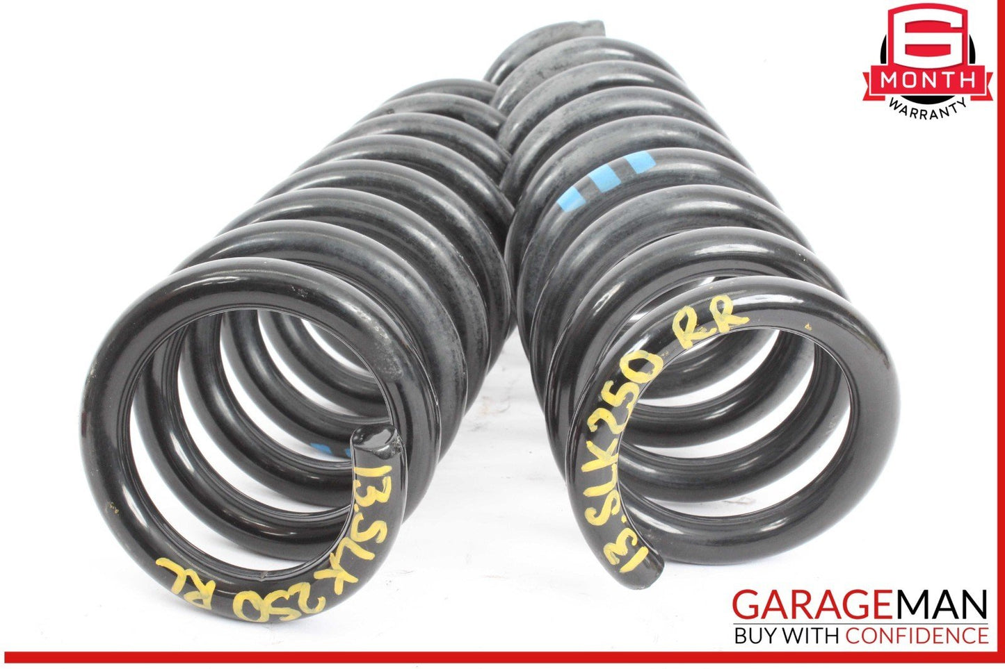 05-20 Mercedes R172 SLK250 SLC300 Rear Shock Strut Coil Spring Set of 2 OEM