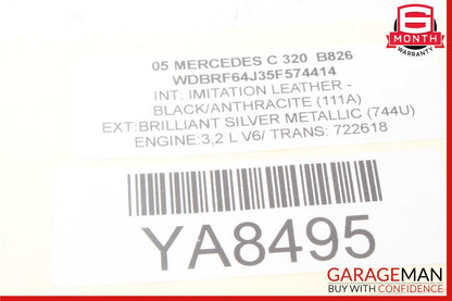01-07 Mercedes W203 C320 C230 C55 AMG Front Right Door Control Module Unit OEM