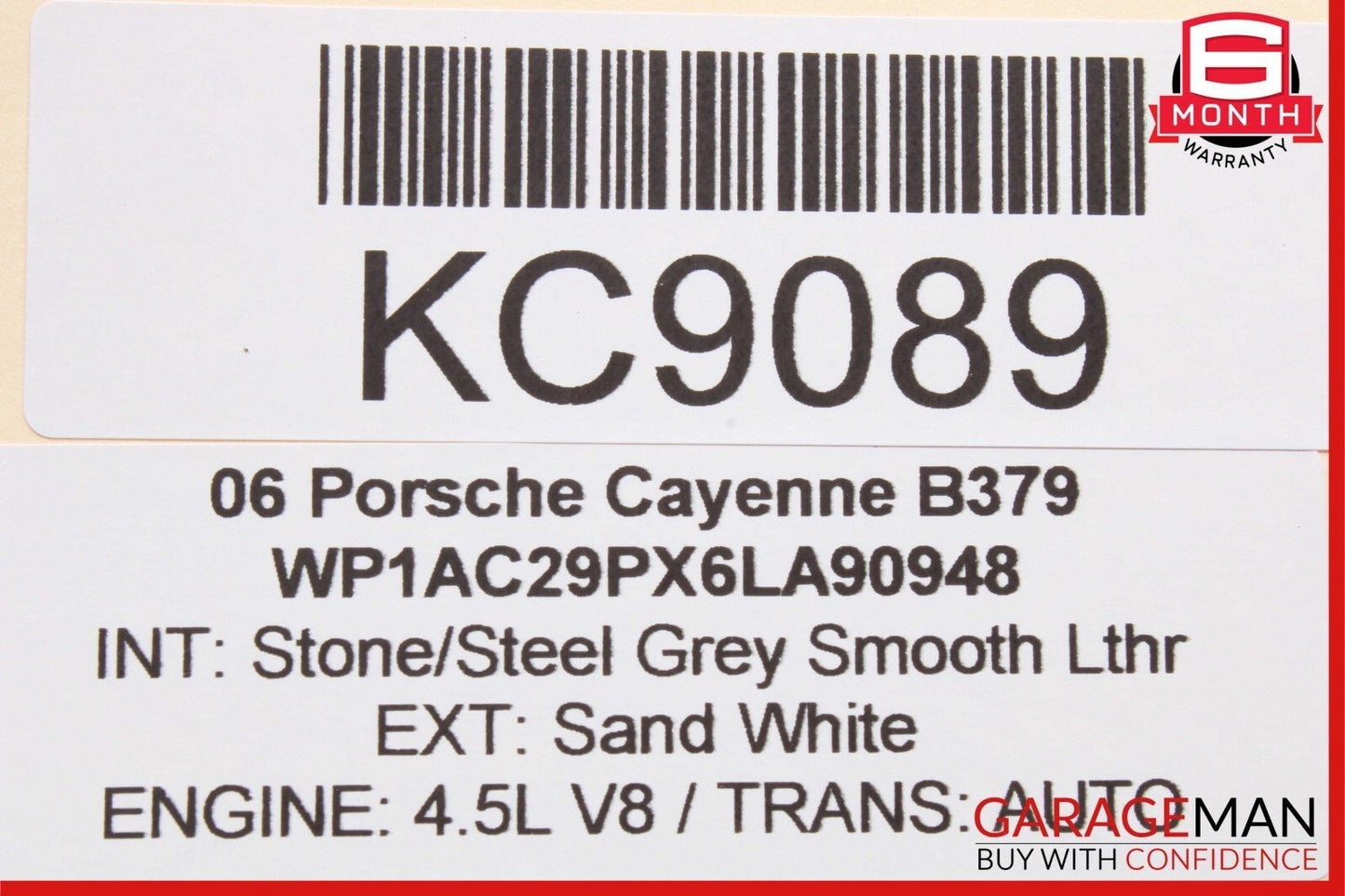 03-10 Porsche Cayenne 955 957 Seat Heater Button Switch Controller