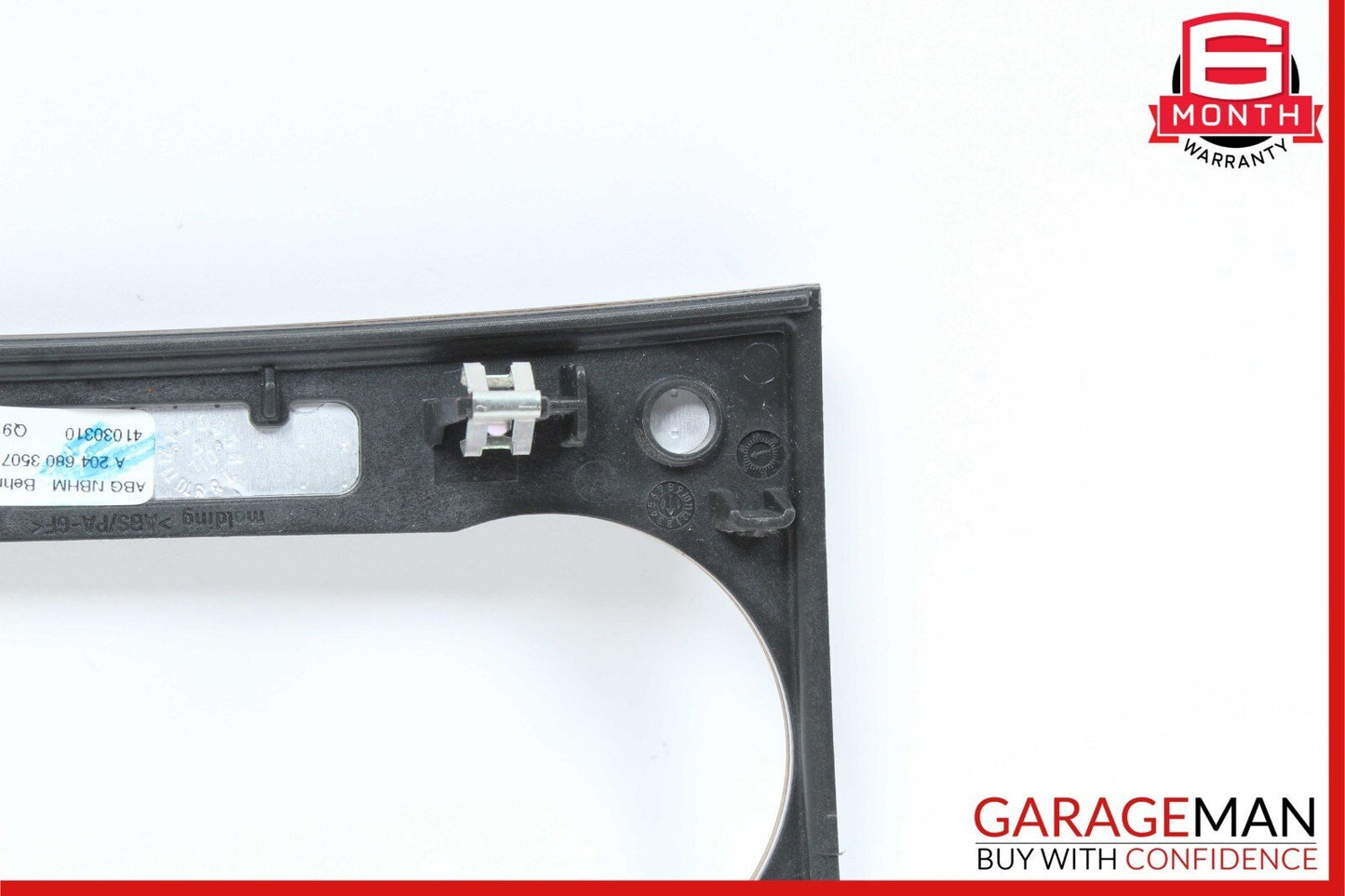 08-14 Mercedes W204 C300 AC A/C Climate Control Switch Trim Bezel Wood