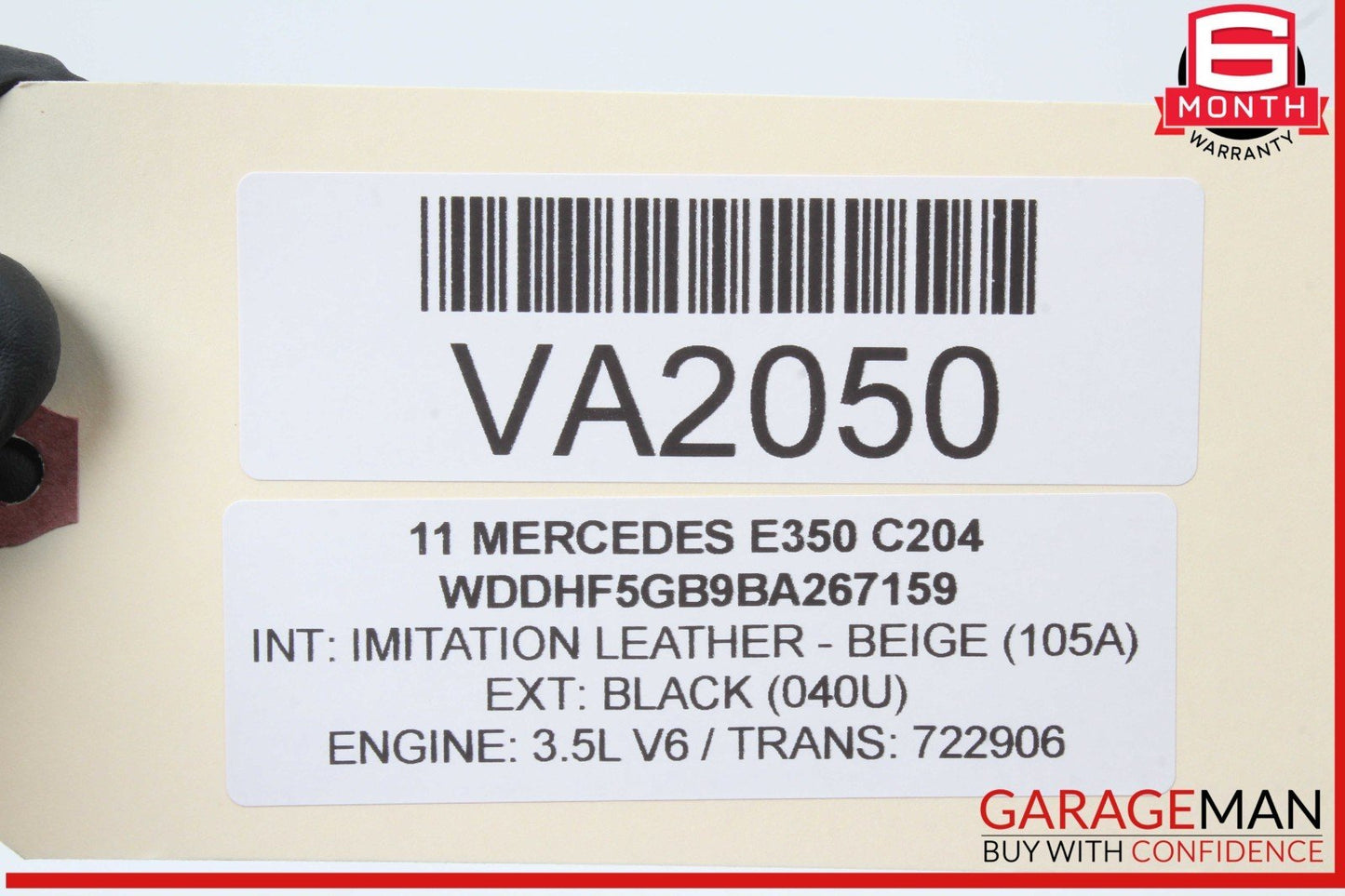 10-13 Mercedes W212 E350 E550 Headlight Fog Light Switch Control Module OEM