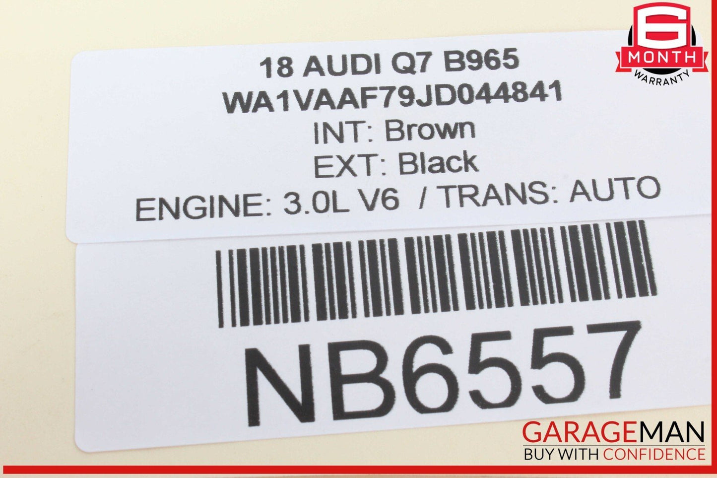 17-24 Audi Q7 Rear Right Passenger Side Tie Rod Link Upper Control Arm 4M0501530