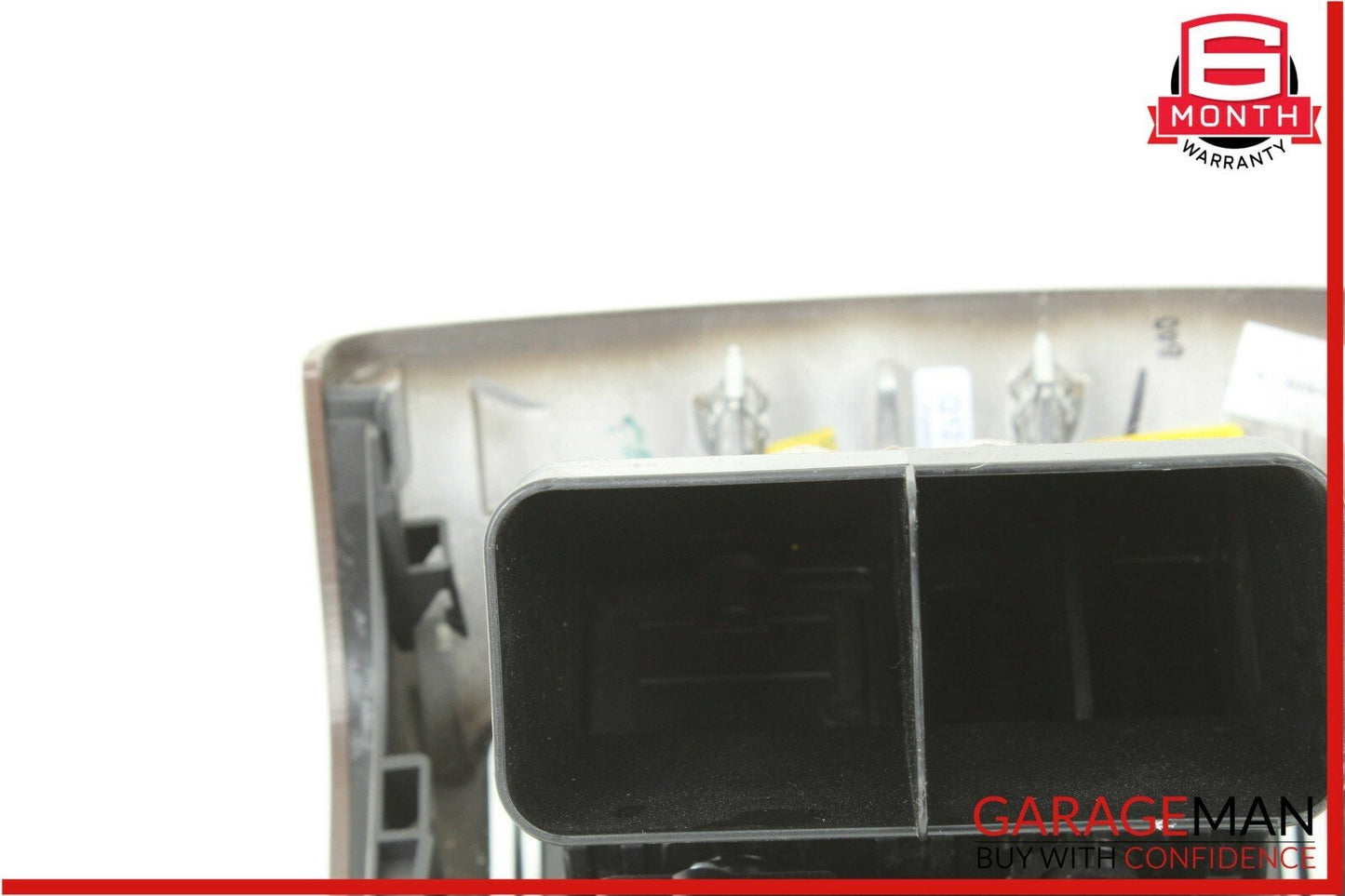 07-13 Mercedes W221 S550 S65 AMG Rear Center Console AC Air Vent Trim Panel Wood