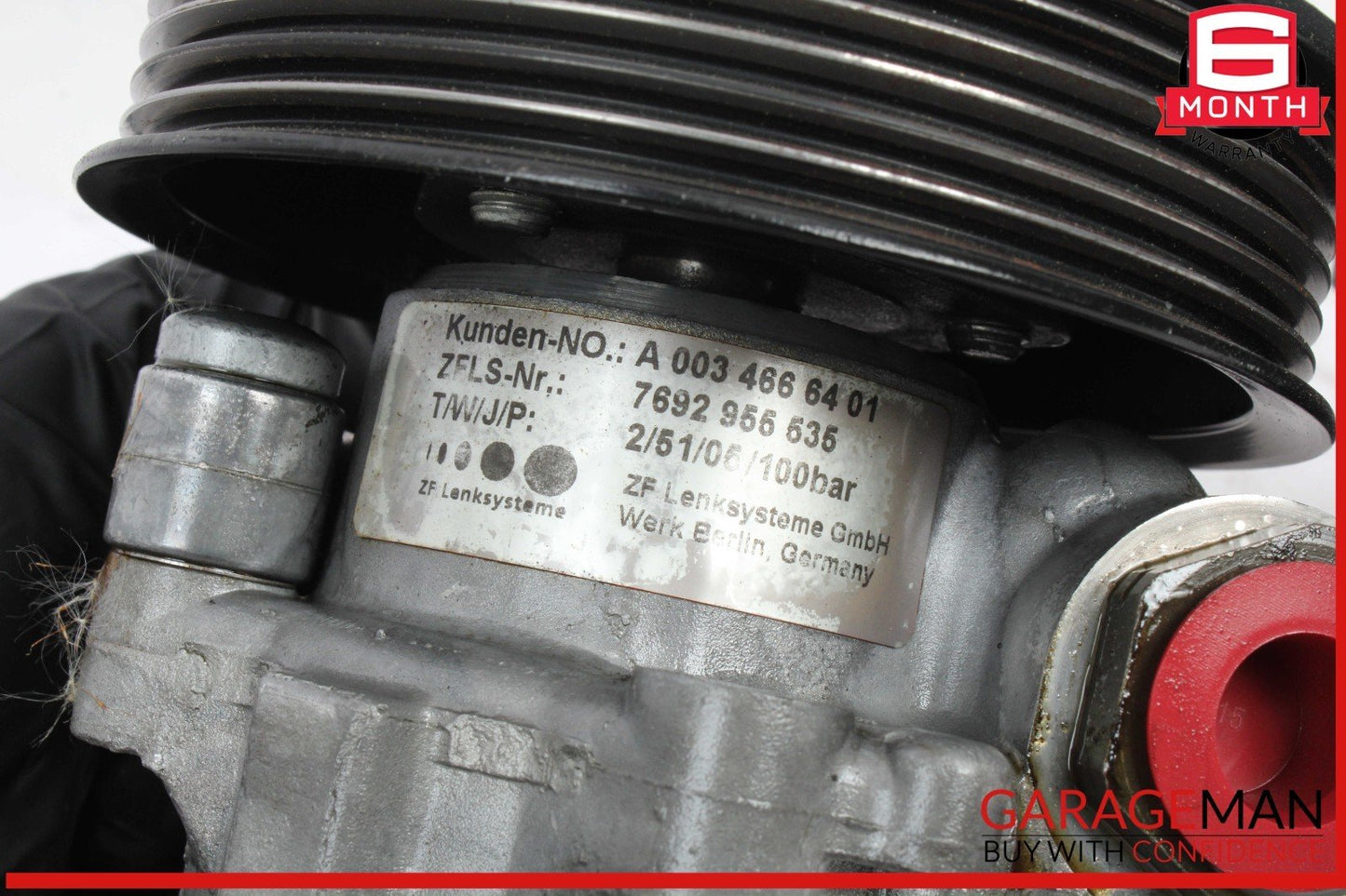 98-05 Mercedes W163 ML350 ML500 ML55 AMG Power Steering Pump 0034666401 OEM