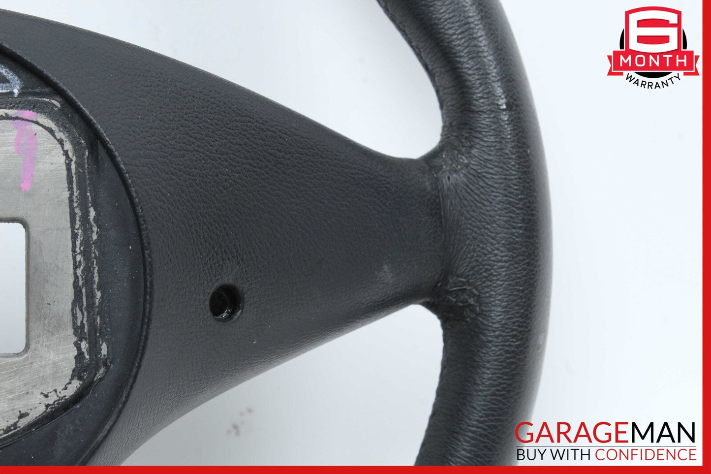 08-12 Mercedes X204 GLK350 C280 C300 3 Spoke Steering Wheel 2044601203 Black OEM